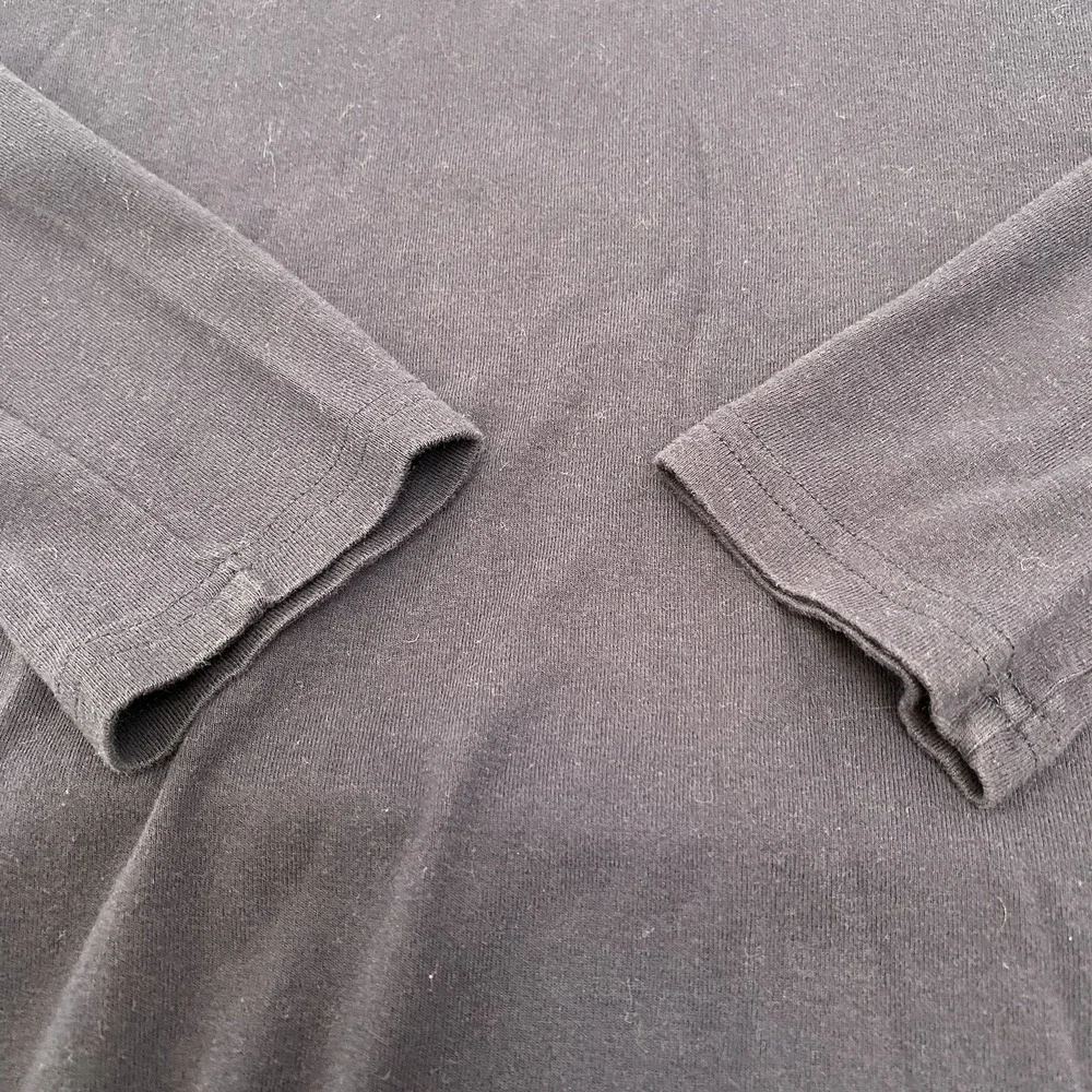 Polo Ralph Lauren Turtleneck Shirt Mens Large Blue Long Sleeve Shirt VTG Vintage